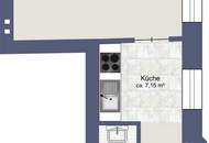 Bacherplatz - Charmante Altbauwohnung in ruhiger Hoflage