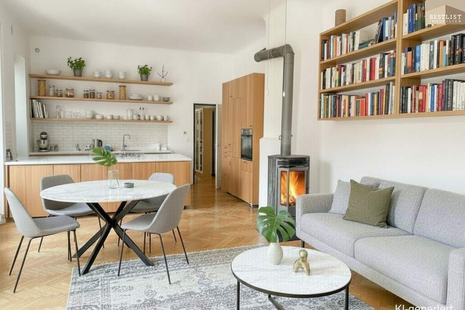 Großzügige, stilvolle Wohnung mit Charakter, Wohnung-kauf, 449.000,€, 2500 Baden