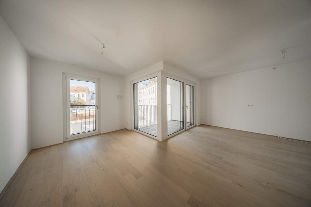 Geborgenheit trifft Design – Familienwohnung mit Loggia in Hofruhelage