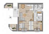 Grundbuch statt Sparbuch II - 3 Zimmer Wohnung für Anleger