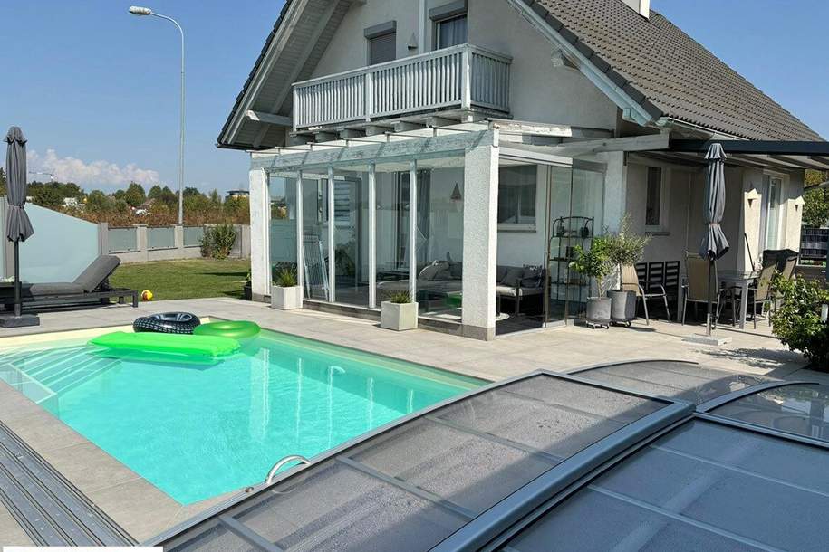 Ihr Haus mit Pool &amp; Garten – Exklusives Wohnen in bester Lage!, Haus-kauf, 529.000,€, 4614 Wels-Land