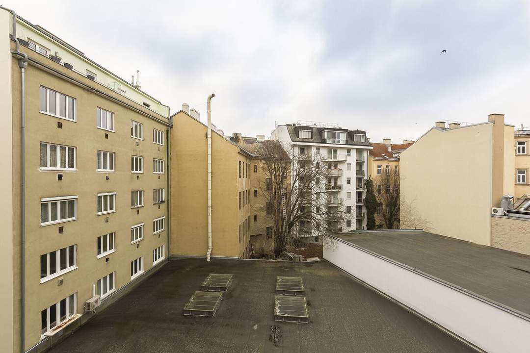 Verlassenschaft - Taborstraße, sanierungsbed. Neubau mit Balkon, 4. Liftstock