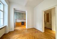 Nähe Stephansplatz: 3 Zimmer Altbaumiete mit französischem Balkon