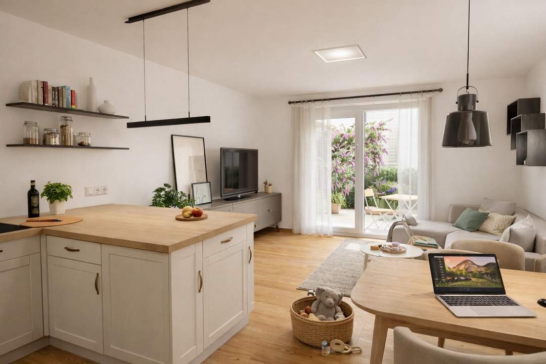 Hochwertige Wohnung im Doppelhaus-Stil, provisionsfrei &amp; direkt vom Bauträger!