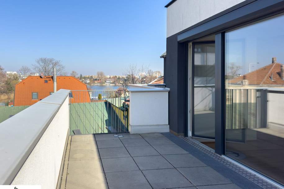 DIE ALTE DONAU VOR DER HAUSTÜR - 3 Terrassen - Grünruhelage an der U1, Wohnung-kauf, 589.000,€, 1220 Wien 22., Donaustadt