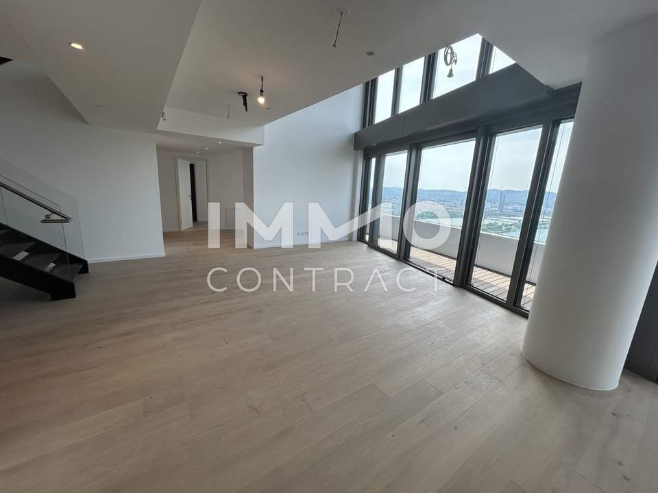 Exklusives Wohnen auf 2 Etagen im höchsten Wohnturm Österreichs!