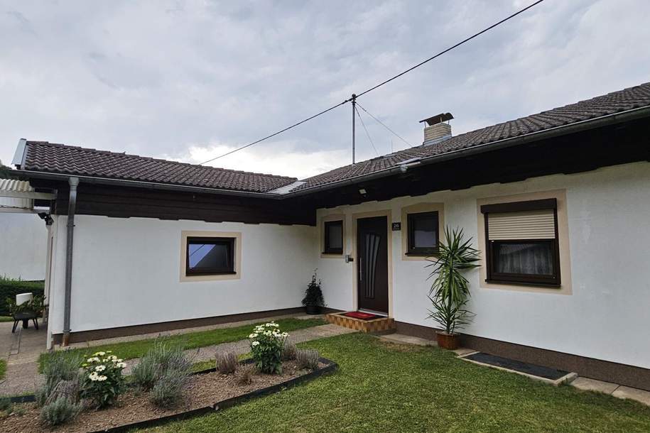 Charmantes Einfamilienhaus mit Garten, Balkon & Sauna, Haus-kauf, 299.000,€, 9372 Sankt Veit an der Glan