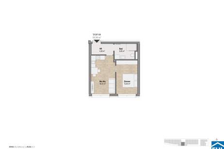 UrbanGreenGeidorf – Ihr Platz zum Wohlfühlen in Geidorf, Wohnung-kauf, 199.305,€, 8010 Graz(Stadt)