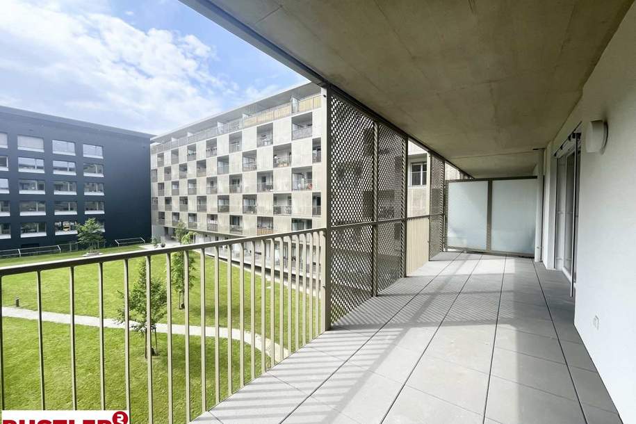 Moderne 2-Zimmer-Neubauwohnung mit großzüzigem Balkon, Wohnung-miete, 788,18,€, 8020 Graz(Stadt)