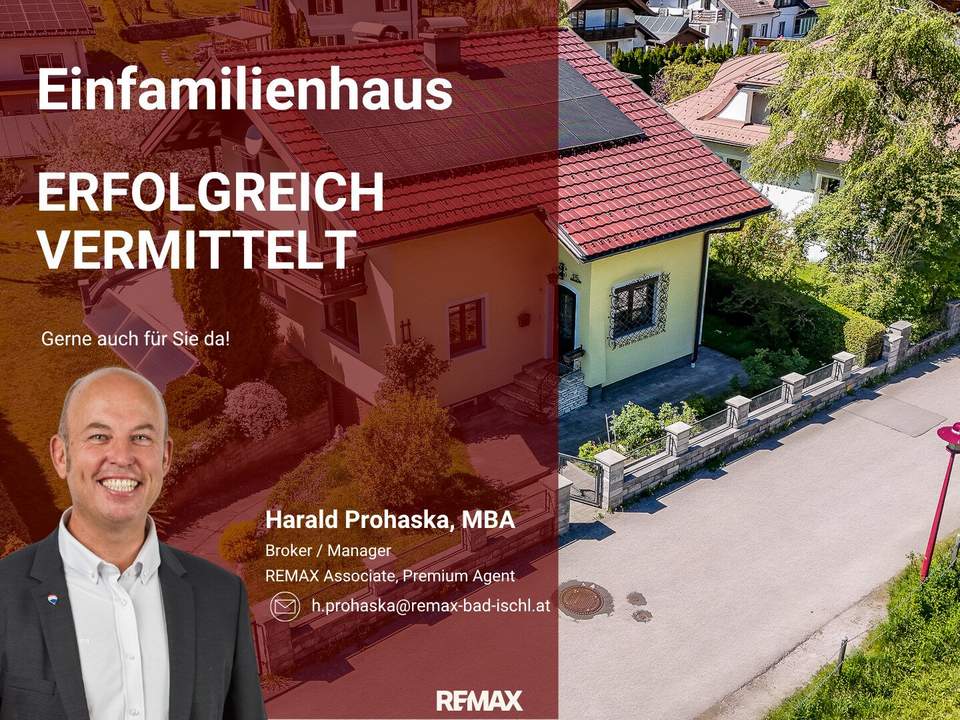 V E R K A U F T ! Umfangreich saniertes Einfamilienhaus mit 4 Garagen in sonniger Ruhelage von Rettenbach/Bad Ischl