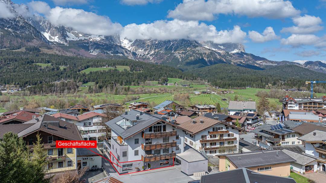 Großzügige Geschäftsfläche mitten im Dorfzentrum
