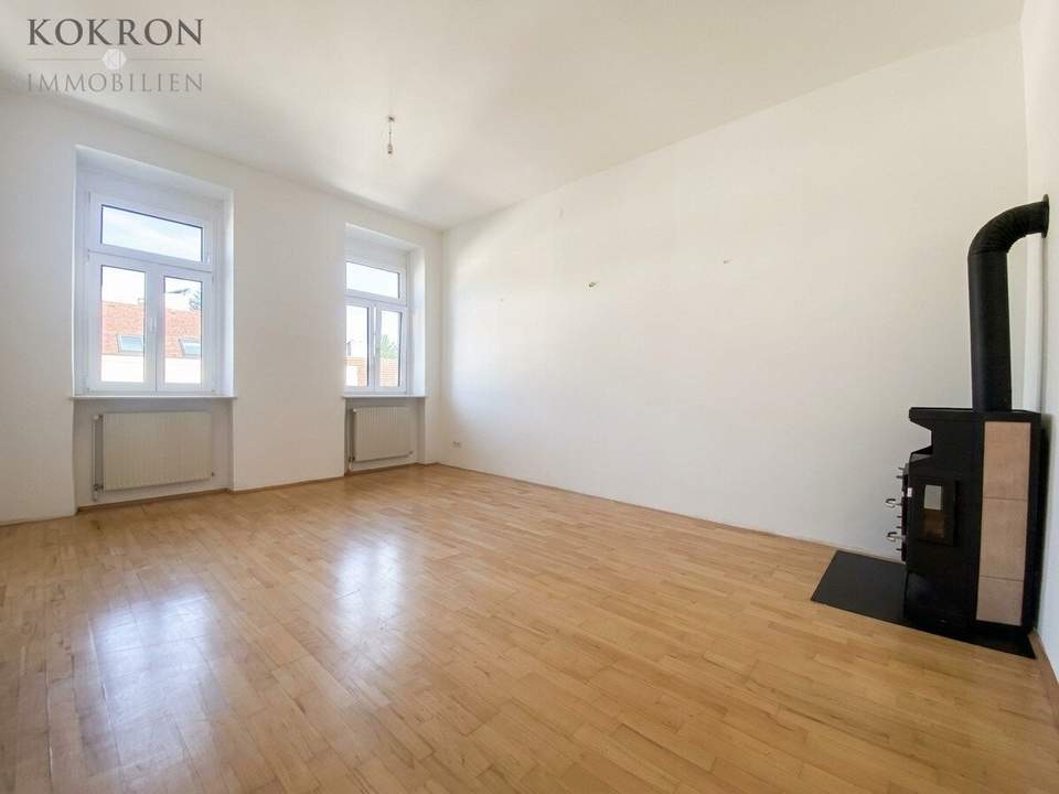 Helle 3-Zimmer-Altbauwohnung im 4. Liftstock | 78 m²