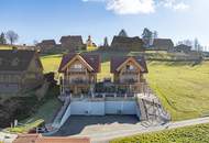 Blockhaus-Chalet A mit traumhaftem Ausblick in idyllischer Ruhelage