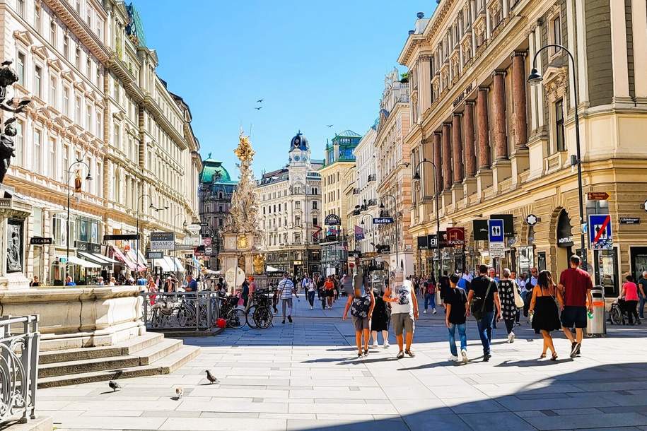 TOLLE BOUTIQUE SEITENGASSE GRABEN, Gewerbeobjekt-miete, 20.160,82,€, 1010 Wien 1., Innere Stadt