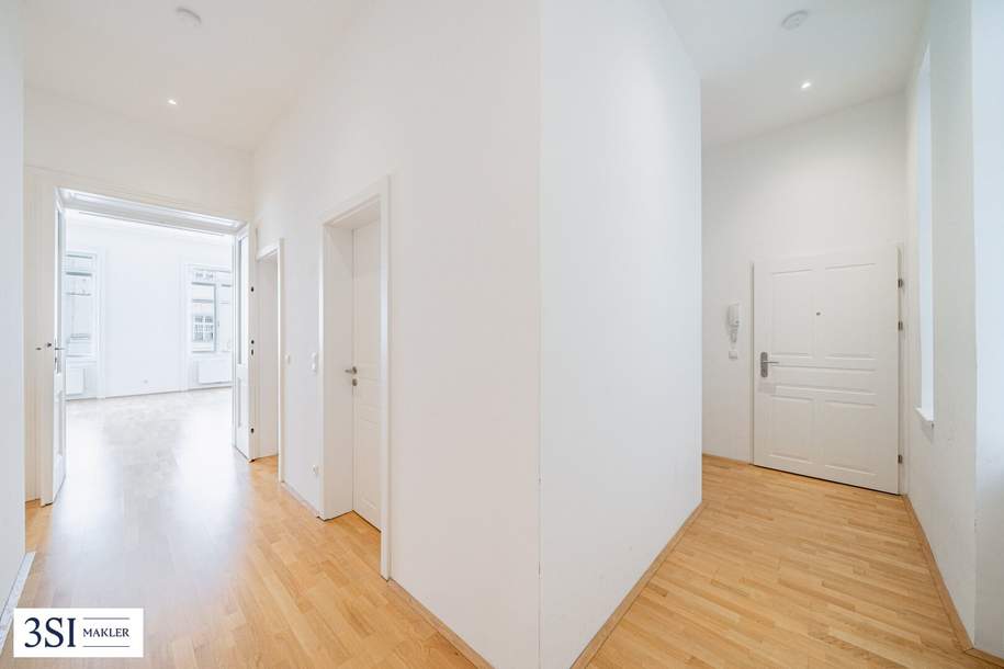 Stilvoll Wohnen im Herzen von Wien - Gepflegte 4 Zimmer Wohnung - The Mall Wien Mitte und Stadtpark in wenigen Gehminuten erreichbar, Wohnung-miete, 2.735,55,€, 1030 Wien 3., Landstraße