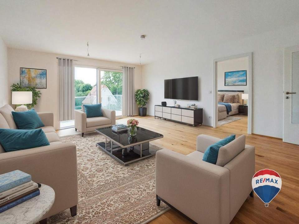 Erstbezug | Geräumige 2-Zimmer-Wohnung | Hochwertiges Neubauprojekt