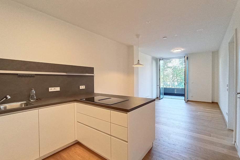 Exclusive, modern, urban - Wohnung für höchste Ansprüche in "Grünblick Tower". Erstbezug mit großer Terrasse., Wohnung-miete, 1.480,00,€, 1020 Wien 2., Leopoldstadt