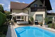 Gepflegtes Einfamilienhaus mit Pool und Wohlfühlgarten in ruhiger Lage von Tulln