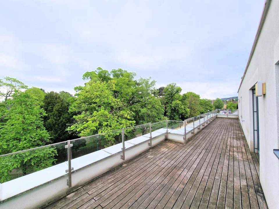 Maria Enzersdorf - Schlosspark!!! Stylische Neubauwohnung MEGA Dachterrasse!!