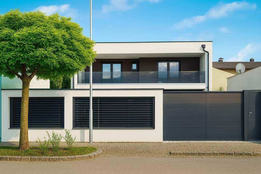 Einfamilienhaus mit einzigartigen Panorama Ausblick, Haus-kauf, 850.000,€, 2232 Gänserndorf