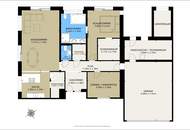 Hochwertiger Bungalow mit Doppelgarage und Natur-Swimmingpool!