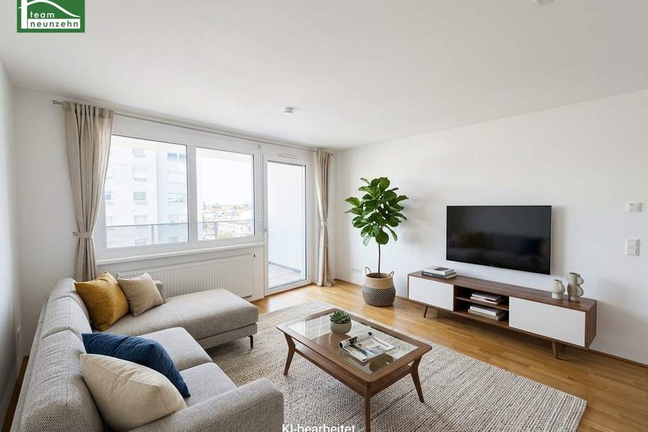 Moderne 2-Zimmer-Wohnung mit sonniger Loggia und Balkon im Herzen von Floridsdorf!, Wohnung-miete, 899,00,€, 1210 Wien 21., Floridsdorf