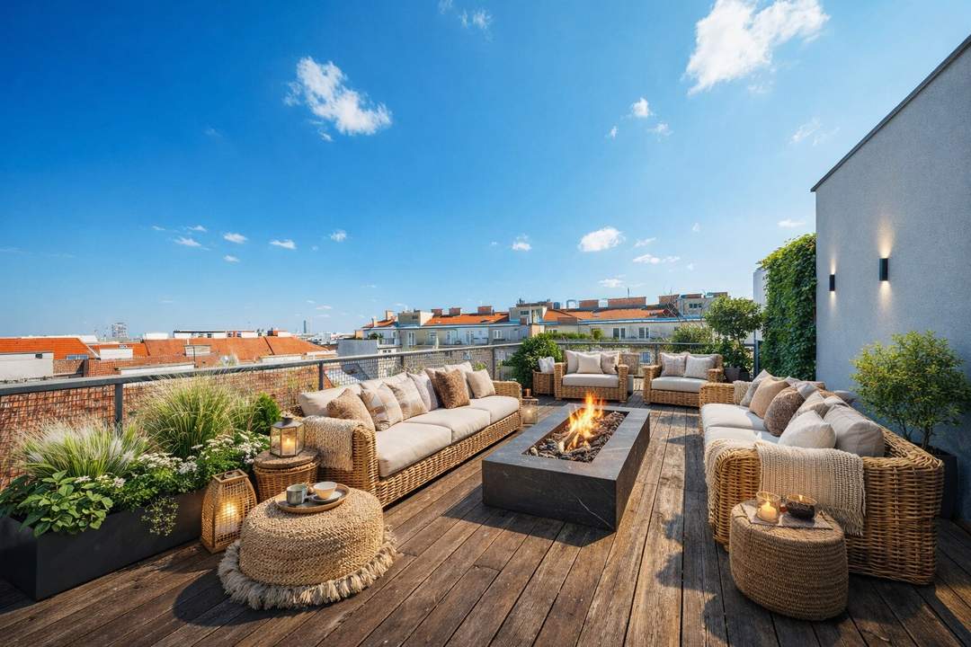 Licht, Luft &amp; Lage – 3-Zimmer-Dachgeschossmaisonette mit großzügiger Sonnenterrasse