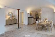 Vermietet!! Altbauflair: Einzimmerwohnung mit ca. 89 m² Außenfläche!