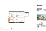 Moderne 2-Zimmer Wohnung mit Balkon und Einbauküche in 1140 Wien - HOFLAGE