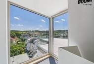 Exklusives -Penthouse mit 225 m² // 360° Panorama //5-Zimmer // 2 Garagenplätzen & direktem Liftzugang // Whirlpool-Genehmigung