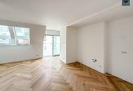 Elevate 1090 – Erstbezug: Luxus Dachgeschoss - Maisonette Wohnung (klimatisiert) mit Balkon und Terrasse nahe U6 Alser Straße, AKH!
