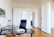 Stilvoller Altbautraum mit 4 (5) Zimmern - Ideal für Wohnen mit Homeoffice - 165 m² im 9.Bezirk