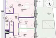 Moderne Gartenwohnung im Erstbezug – 4 Zimmer, ca. 110 m² Wohnfläche &amp; großzügiger Eigengarten!