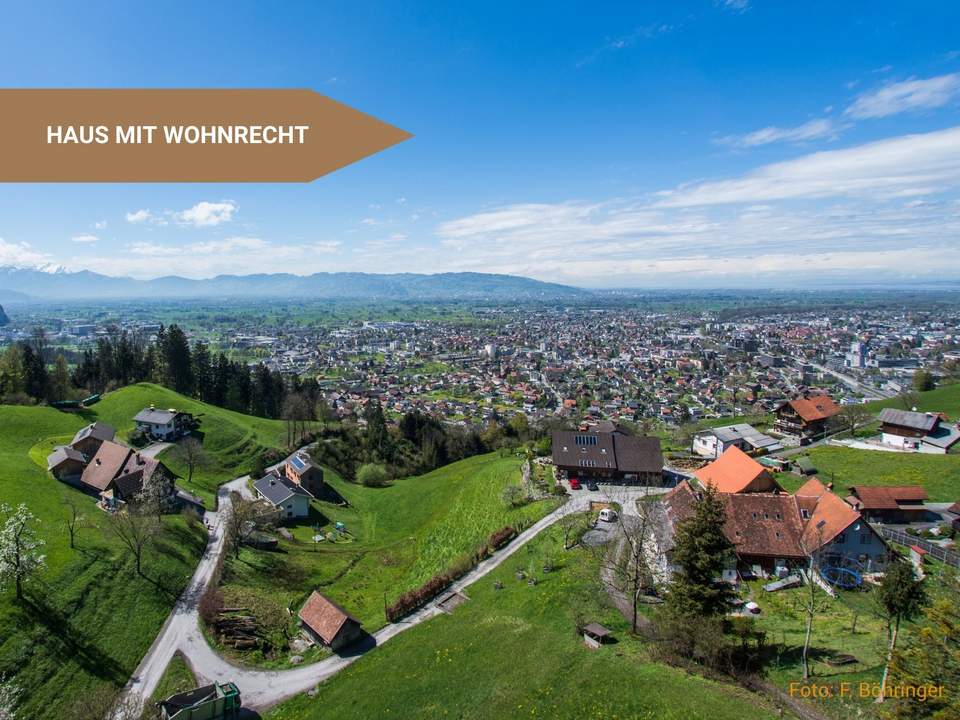 Attraktive Investitionsmöglichkeit in aussichtsreicher Lage von Dornbirn