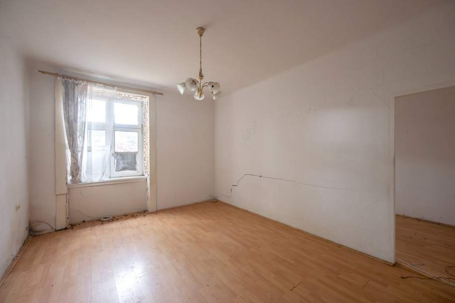 ++Fasangarten++ Altbautraum zum Selbstgestalten – 2-Zimmer-Wohnung mit Entwicklungspotenzial, Wohnung-kauf, 112.500,€, 1130 Wien 13., Hietzing