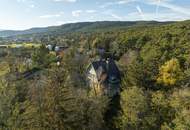 Einzigartige Jahrhundertwende-Villa mit Privatpark und Wald | Blick in alle Himmelsrichtungen | Lichtdurchflutet