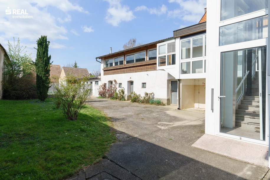 Ehem. Bauernhof mit Schankbetrieb - 100m² plus Partyraum 60m², 100m² Keller und Schuppen, Garten uneinsehbar!, Haus-kauf, 299.000,€, 7011 Eisenstadt-Umgebung
