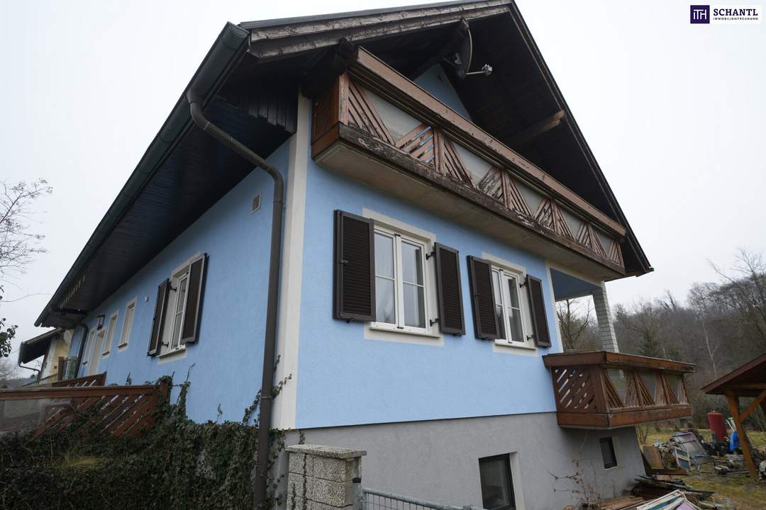 GROSSES POTENZIAL IN EGGERSODRF! Sanierungsbedürftiges Einfamilienhaus mit starkem Entwicklungspotenzial und 1.649 m² Grund!