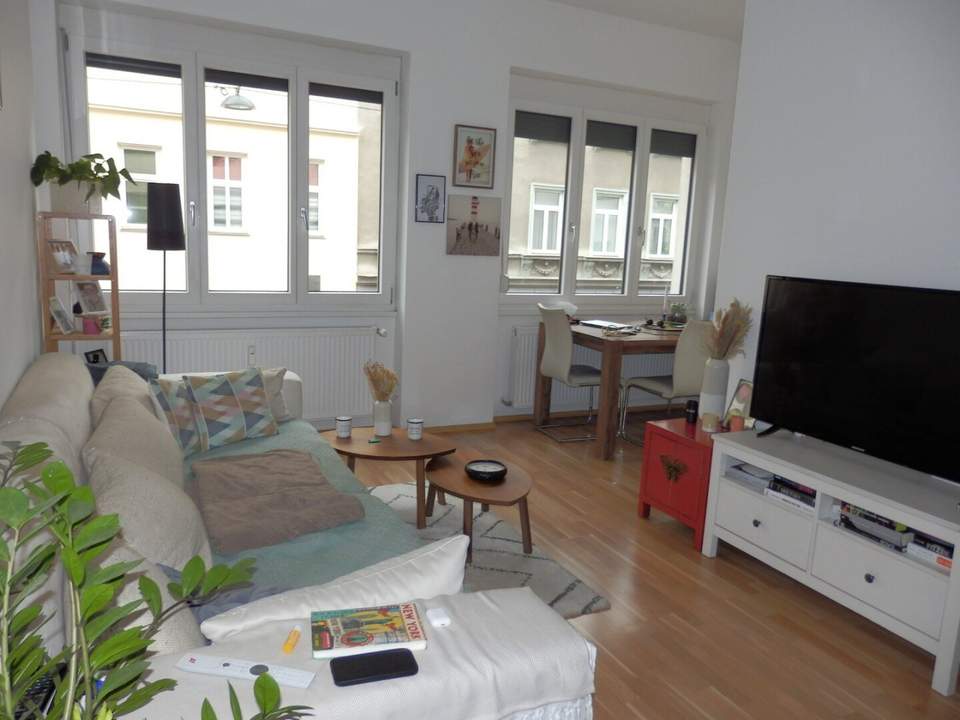 HOFSEITIGE TERRASSE-WOHNUNG, 2 Zimmer Neubau, gleich bei U4 !!