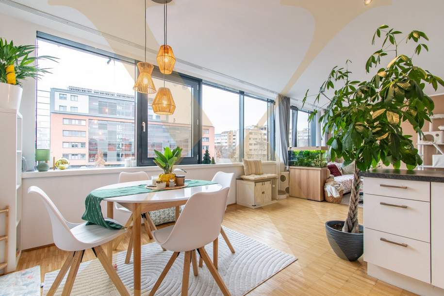 Helle 2-Zimmer-Wohnung mit guter Ausstattung nähe JKU in Urfahr zu vermieten!, Wohnung-miete, 874,22,€, 4040 Linz(Stadt)