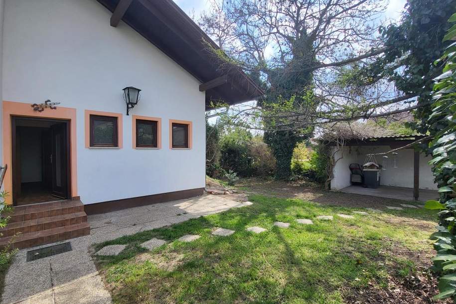"NEUER PREIS!" SOLIDER BUNGALOW MIT GUTER ANBINDUNG UND GROSSZÜGIGEM GARTEN IM SÜDEN VON WIENER NEUSTADT, Haus-kauf, 395.000,€, 2801 Wiener Neustadt(Land)