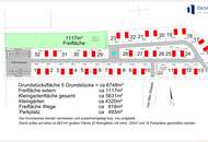 Baden (NÖ): 5.630 m² Kleingartensiedlungs-Grundstück – Konzept & Plan vorhanden | 18 Pacht-Interessenten | € 1.126.000