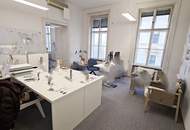 PARKRING NÄHE STADTPARK, 207 m2 Altbaubüro oder Kanzlei, 5 Zimmer, Küche, Klimaanlagen, 3. Liftstock, U3-Nähe