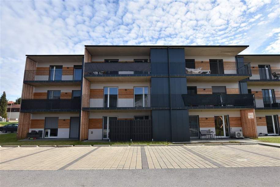 Noch 2! provisionsfreie Erstbezugs-Anlegerwohnungen mit Sonnenbalkon oder Eigengarten, Wohnung-kauf, 163.408,€, 8261 Weiz