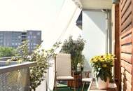 Hochwertige 4-Zimmer-Wohnung mit XL-Balkon, top Infrastruktur und Extras