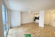 Hofseitige Südwest-Balkon Wohnung im 6.OG nahe U6 Handelskai &amp; S-Bahn! Moderner Neubau mit inkludierter Küche. - WOHNTRAUM