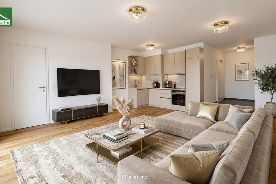 WOHNEN WO ANDERE URLAUB MACHEN I ERSTBEZUG I 3 ZIMMER I NEUSIEDL AM SEE, Wohnung-kauf, 334.900,€, 7100 Neusiedl am See