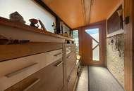 *** kleines gemütliches, möbliertes Häuschen mit Gartenparadies in der Waldrandsiedlung, mit Photovoltaik, Brunnen, Sauna, Garage, Carport,….. ***