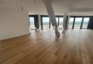 Großzügige 4 Zimmer Wohnung mit über 100 m² Balkon und Blick auf die Donau!