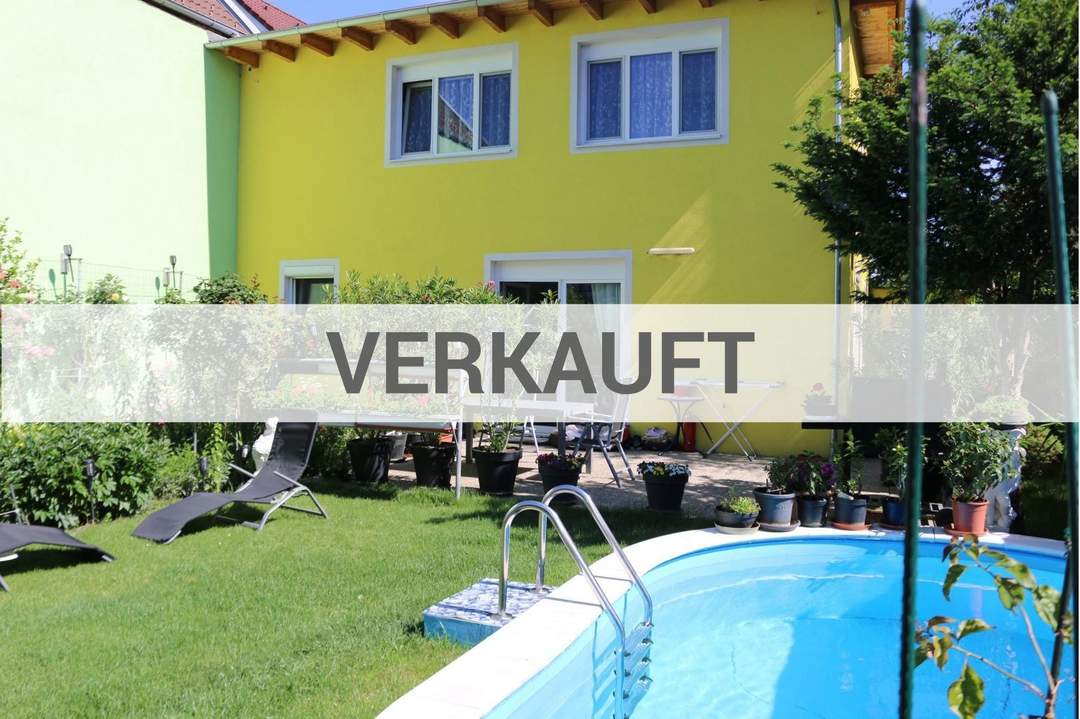 VERKAUFT! - „Ihr exklusives Haus mit Swimmingpool und wunderschönem Garten in Vösendorf!“